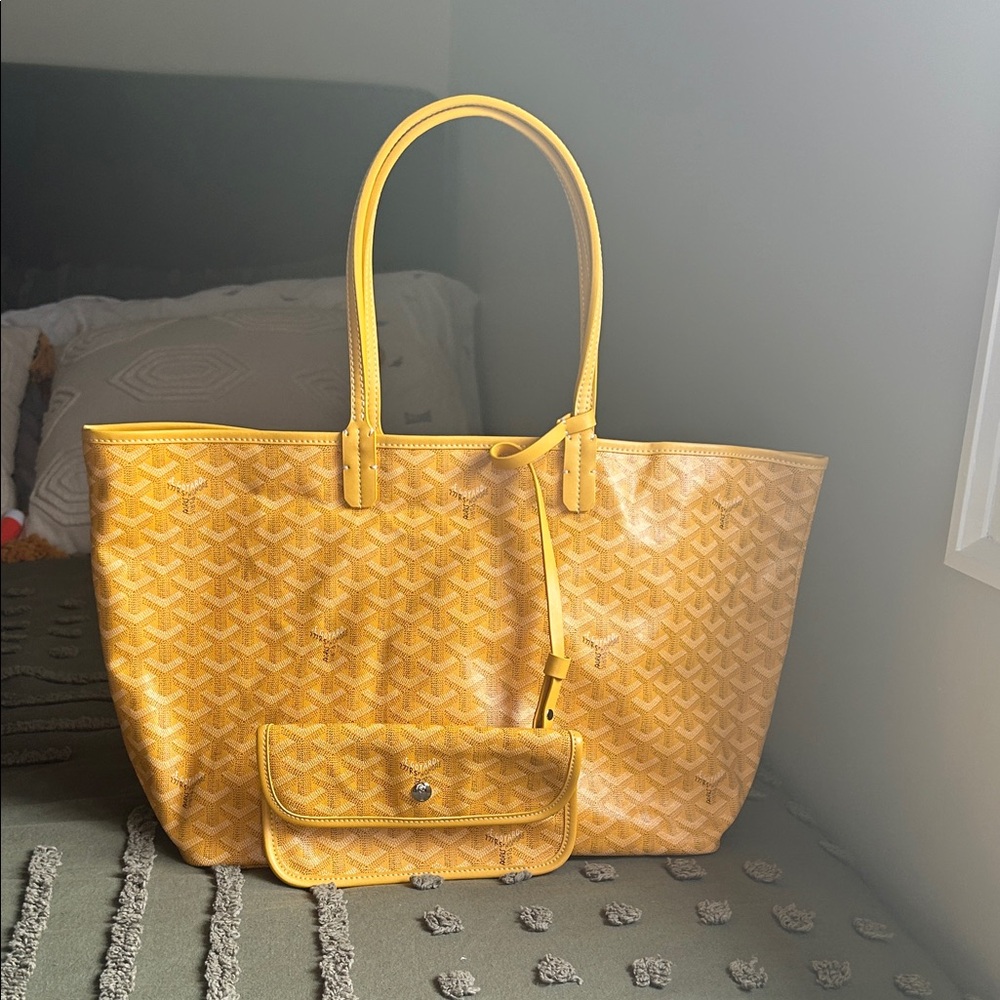 Yellow Designer Tote Bag